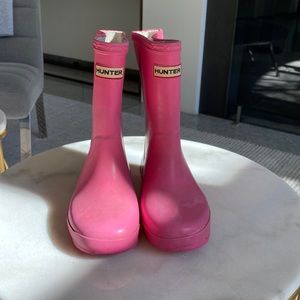 Hunter rain boots